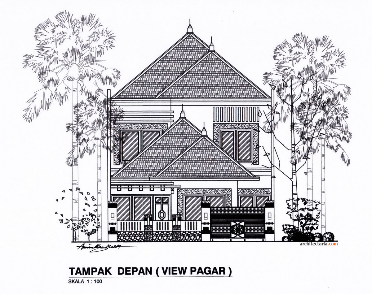 Desain Rumah 3d Tampak Depan Feed News Indonesia