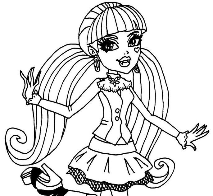 Download Joe blog: Monster High 13 Wishes Coloring Pages To Print