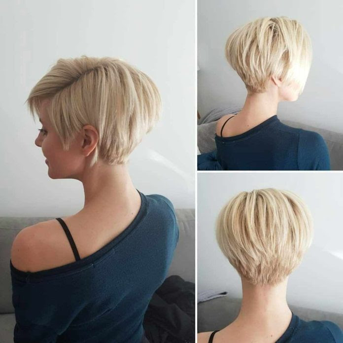 In the photo you can see the sides, front and rear view. 25 Glamorous Pixie Cut 2021 For Astonishing Look Haircuts Hairstyles 2021
