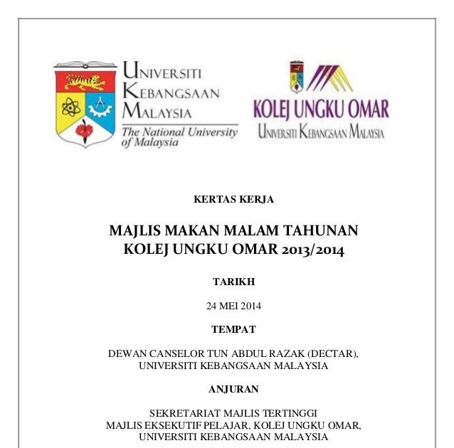 Contoh Kertas Kerja Majlis Hi Tea - Contoh 36