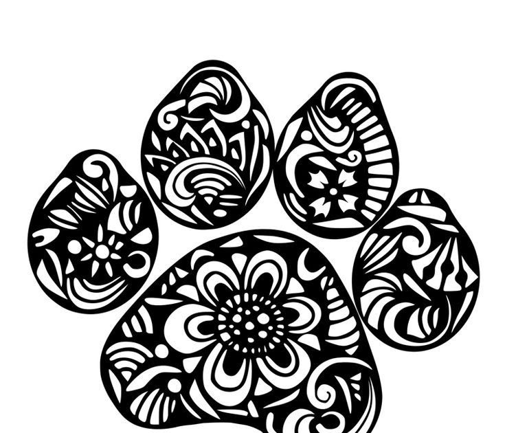 Download Mandala Giraffe Svg Project - Layered SVG Cut File