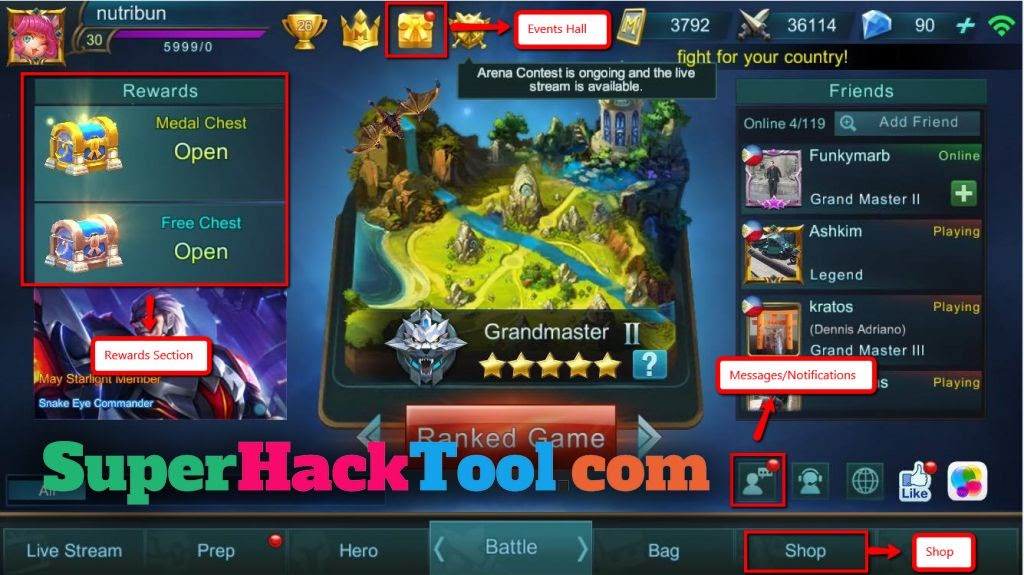 Mlegendstool.Com Mobile Legends Ban Ban Hack | How To Hack ... - 