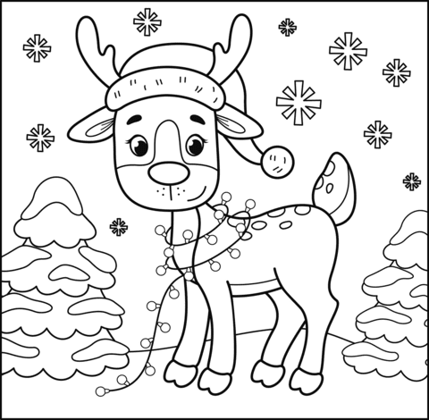 Malvorlagen Rudolph Rentier Ausdrucken : Ausmalbilder Guru ...