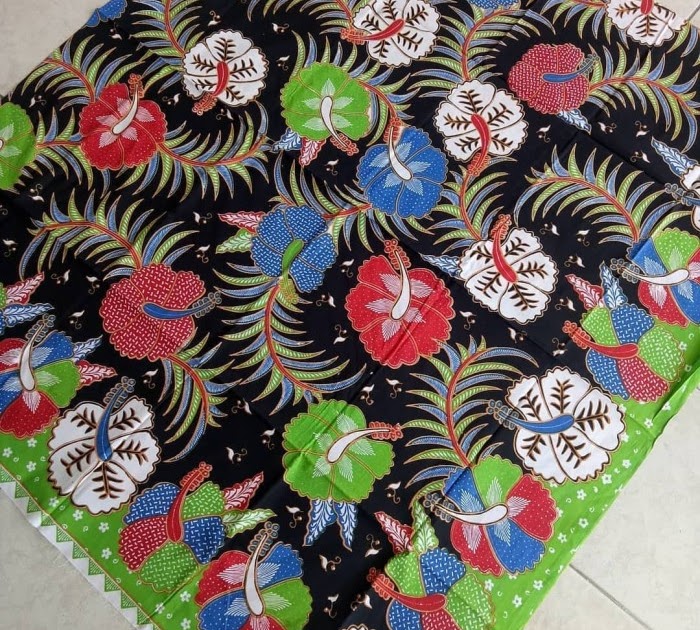 Terkeren 14 Gambar  Motif  Batik Bunga  Tulip Gambar  Bunga  