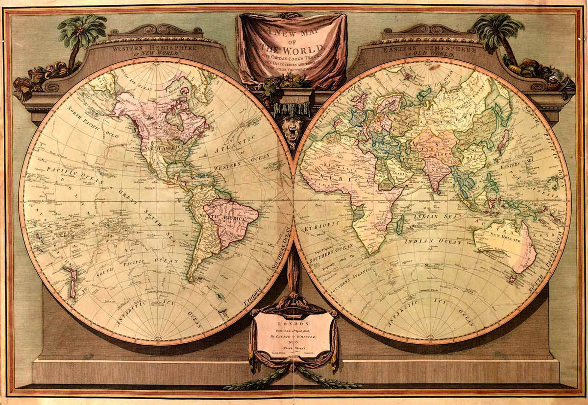 It also depicts the three groups of nations (or unions) that will combine to create the final gentile world empire. Map Of The New World
