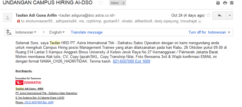 Psikotes Pt Daihatsu / Tes Interview Wawancara Pt Astra ...