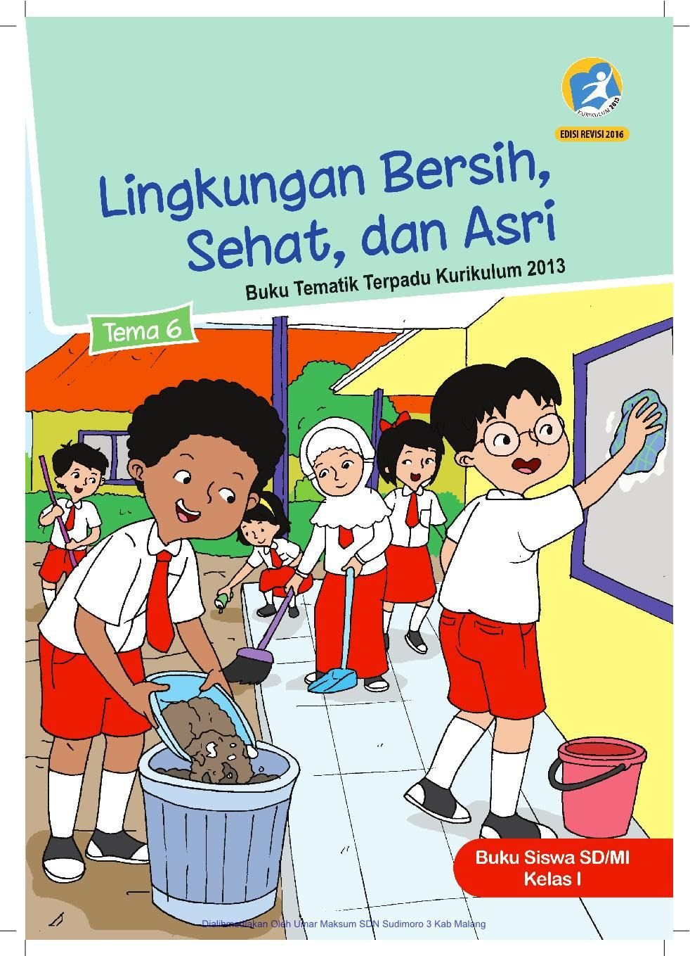 52 Contoh Gambar Ilustrasi Kebersihan Sekolah Gambarilus