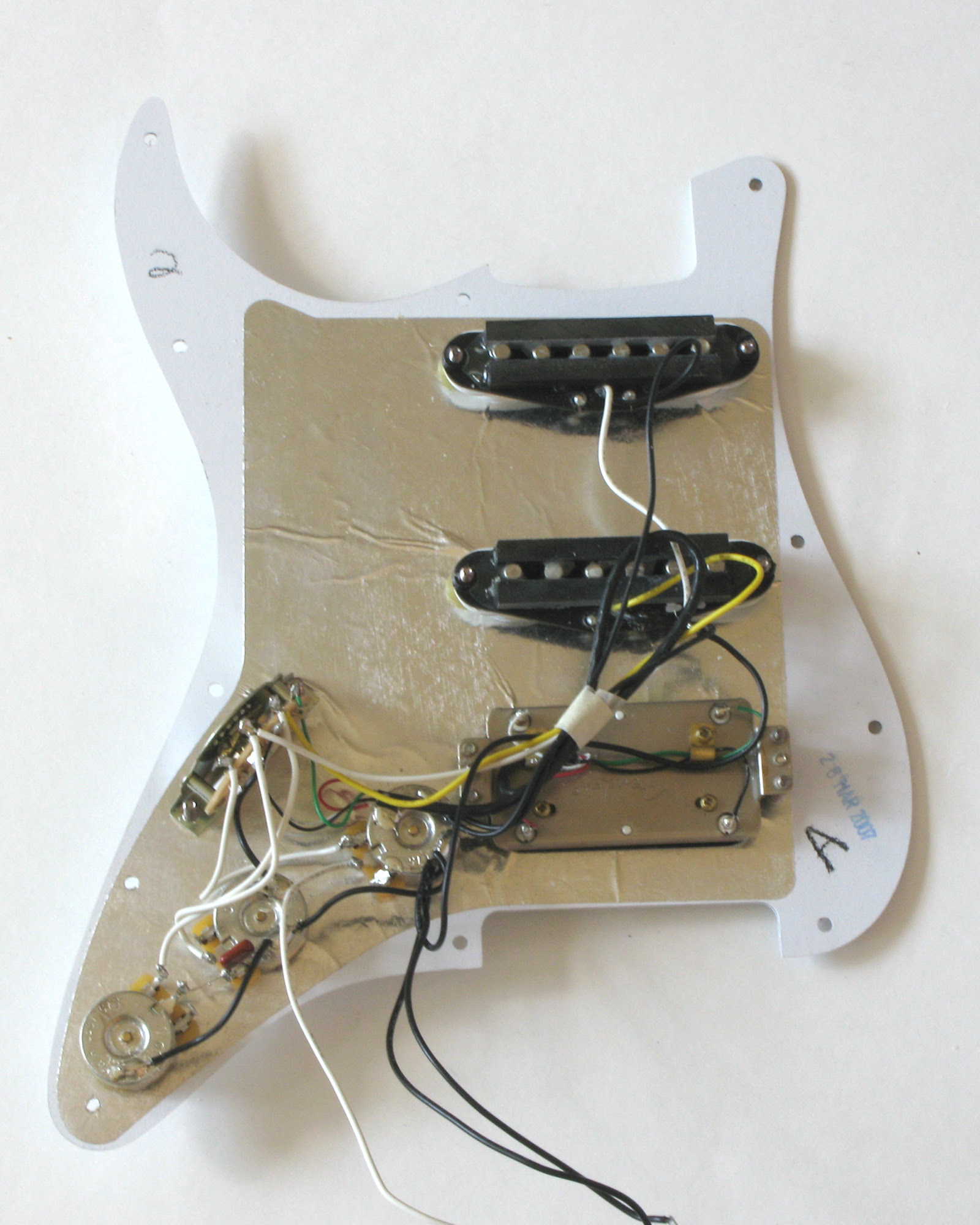 Fender Stratocaster Wiring Diagram - Wiring Diagram & Schemas