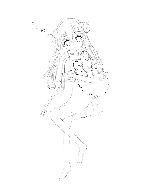 コンプリート 寝転ん でる イラスト