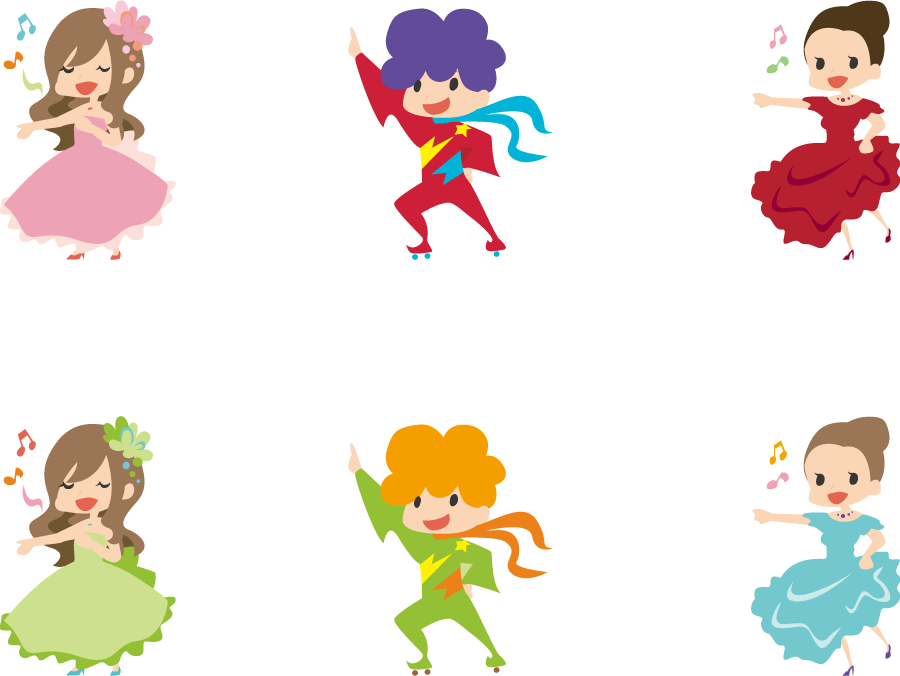 Japan Image ダンス イラスト フリー