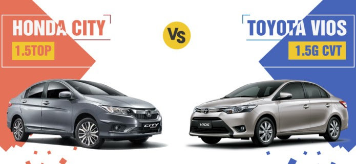 Toyota vios ini sepertinya hanya mampu di saingi oleh kelas sejenis dari produk unggulan pt. Honda City 1 5 Top Ra Máº¯t Khiáº¿n Ä'á»'i Thá»§ Toyota Vios Giáº£m Gia