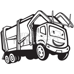 Car garbage truck waste, green cartoon garbage truck transparent background png clipart. Truck Cartoon Drawing At Getdrawings Free Download