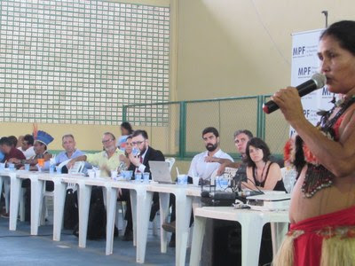 Em audiência em Itaituba, Ibama diz que aguarda posição definitiva da Funai sobre usina no Tapajós