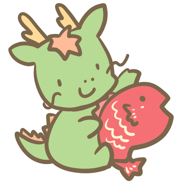 元のかわいい 干支 辰 イラスト スーパーイラストコレクション