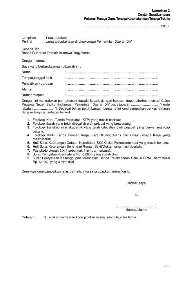 Download 65+ Contoh Surat Surat Lamaran Kerja Xl Terbaik Dan Terbaru