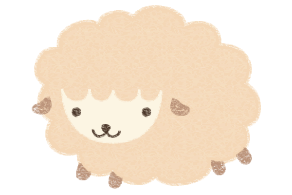 最新のhd羊 イラスト 簡単 最高のカラーリングのアイデア