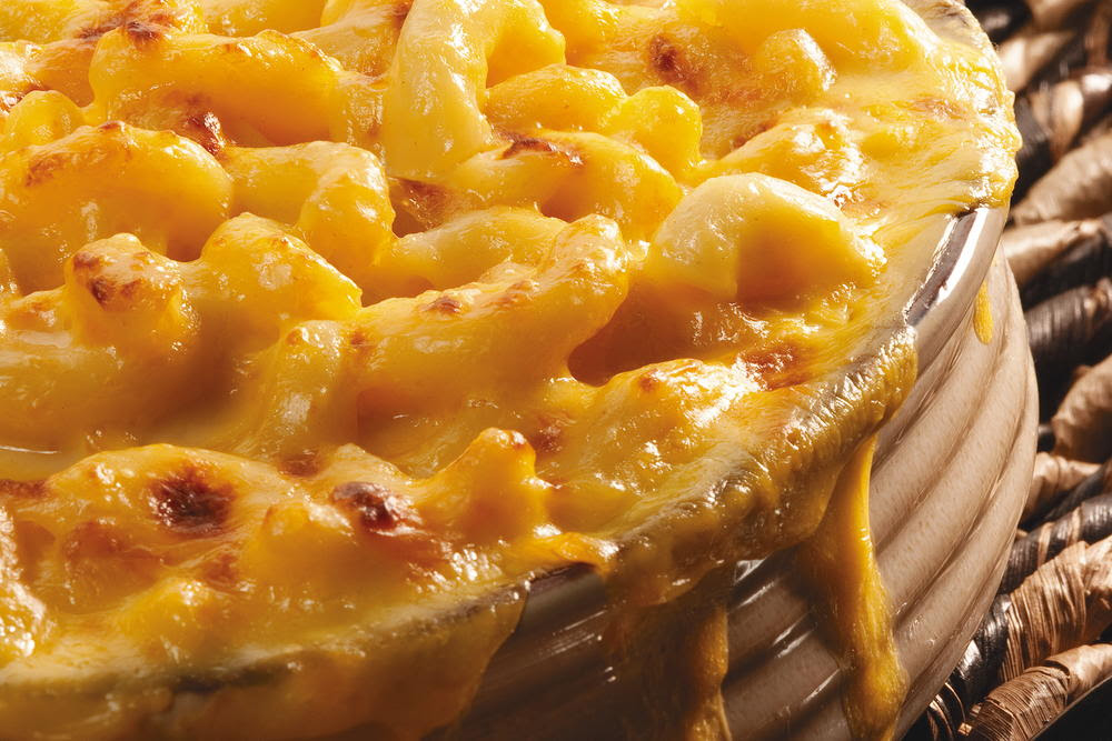 The secret to a good, baked macaroni and cheese is a crispy top that covers a soft, creamy bottom. Grandma S Macaroni And Cheese Mrfood Com