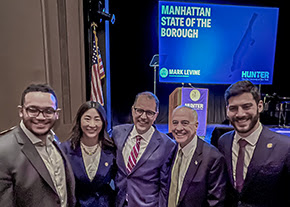 Attended the Manhattan Borough President Mark Levine's State of the Borough address on March 3rd.   