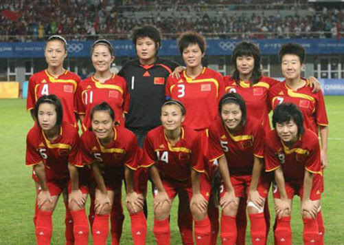 コレクション シャンチー シャンシー 中国 女子 サッカー