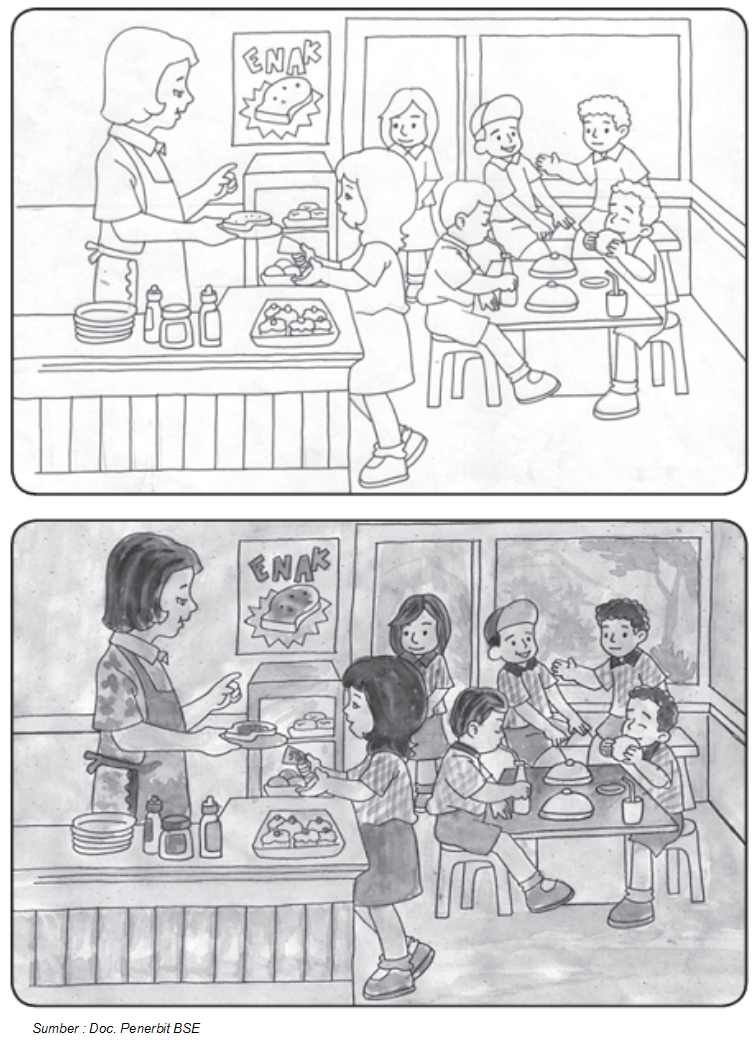 Gambar Gotong Royong Di Sekolah Kartun | Bestkartun