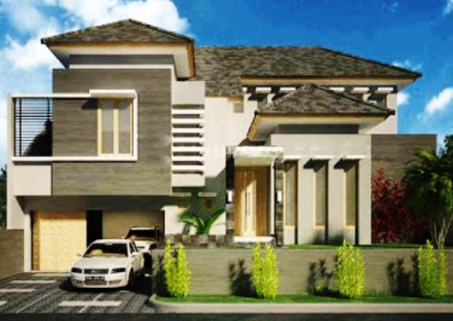  Desain Rumah Mewah Sketchup  Hontoh