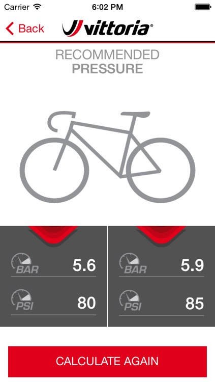 A useful tire pressure calculator to define for your bike tire the suggested pressure. Itire Pressure By Vittoria S P A