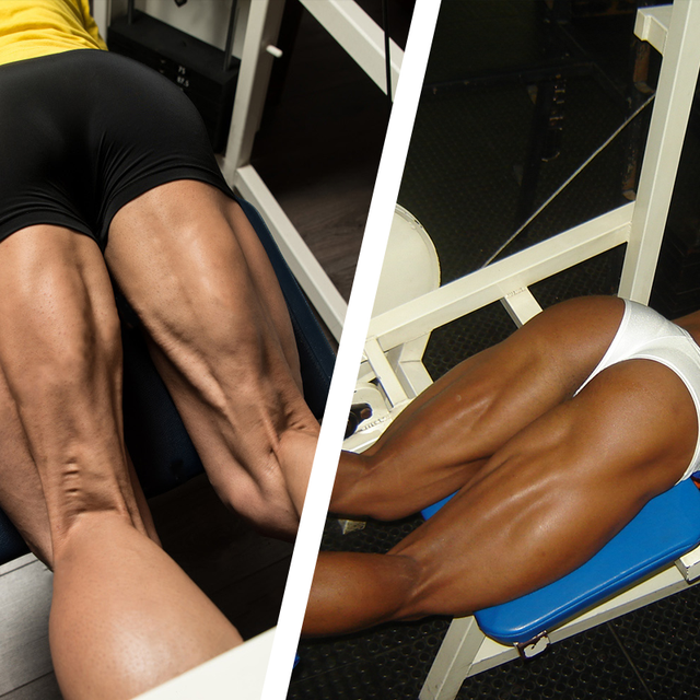 Compex muscle stimulator electrode pad placement for strengthening hamstring muscles. Hamstring Training