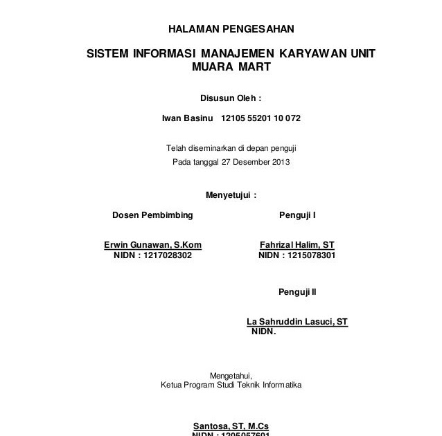 Contoh Laporan Prakerin Pemasaran Di Toserba Yogya 