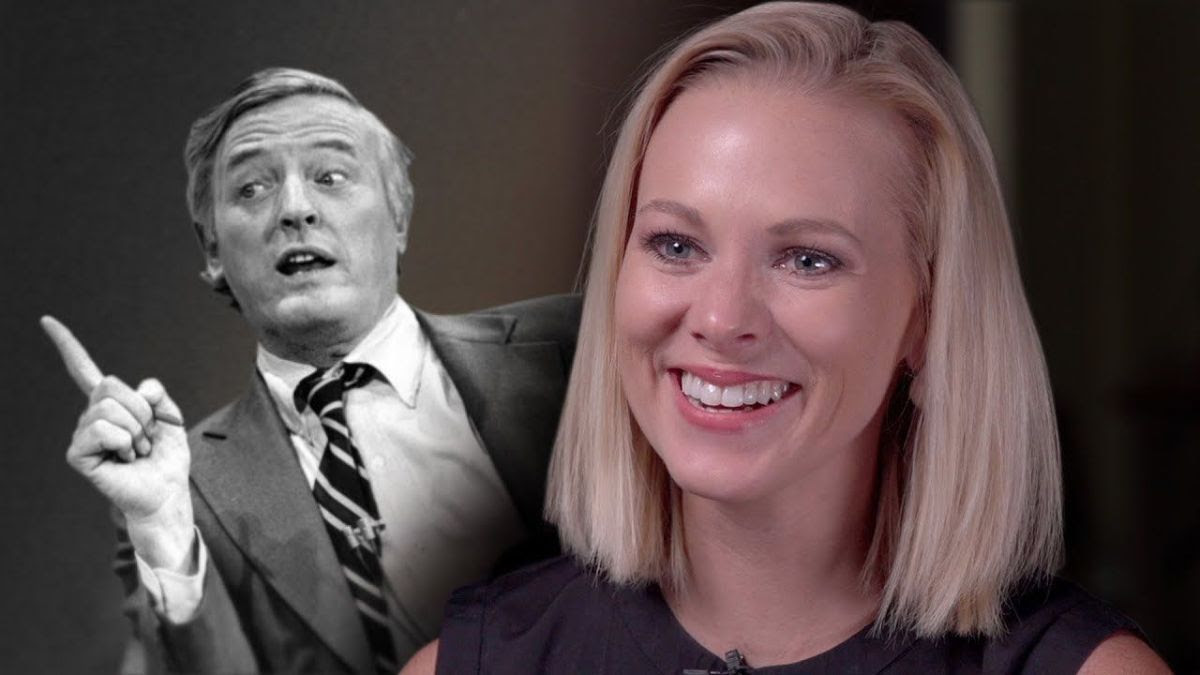 Composite photo of William Buckley and Margaret Hoover