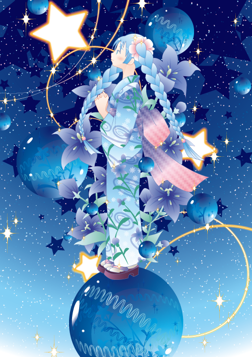 最も好ましい 可愛い 星 女の子 イラスト