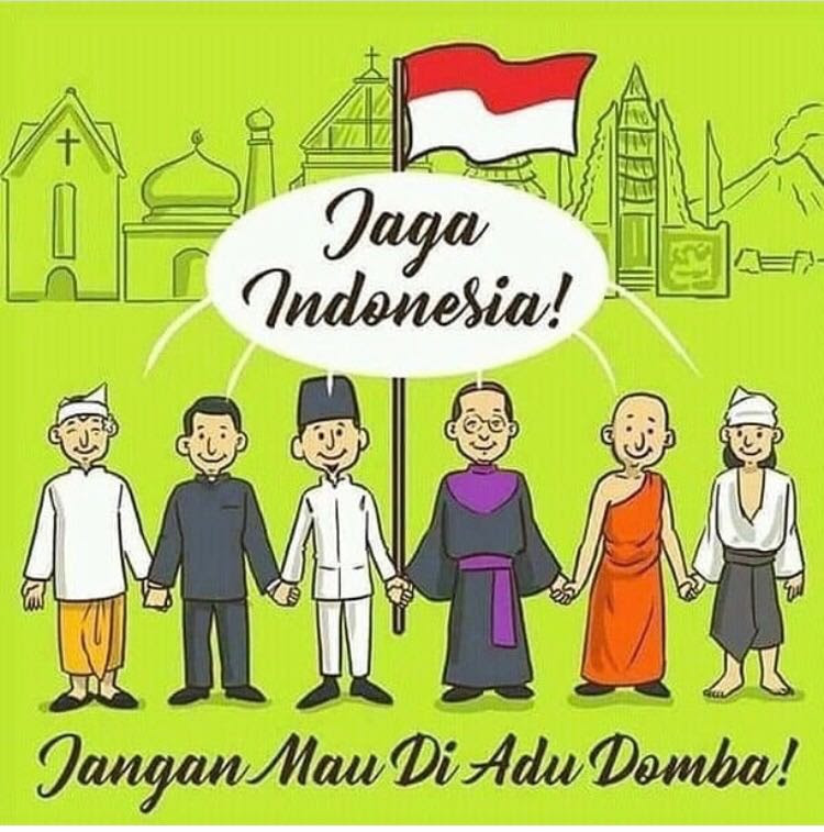 Contoh Poster Keragaman Agama Di Indonesia Contoh Poster Ku