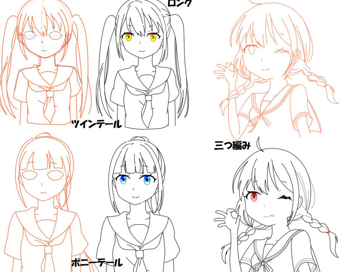 髪型 ミディアム ウェーブ イラスト Mousa Noorzai