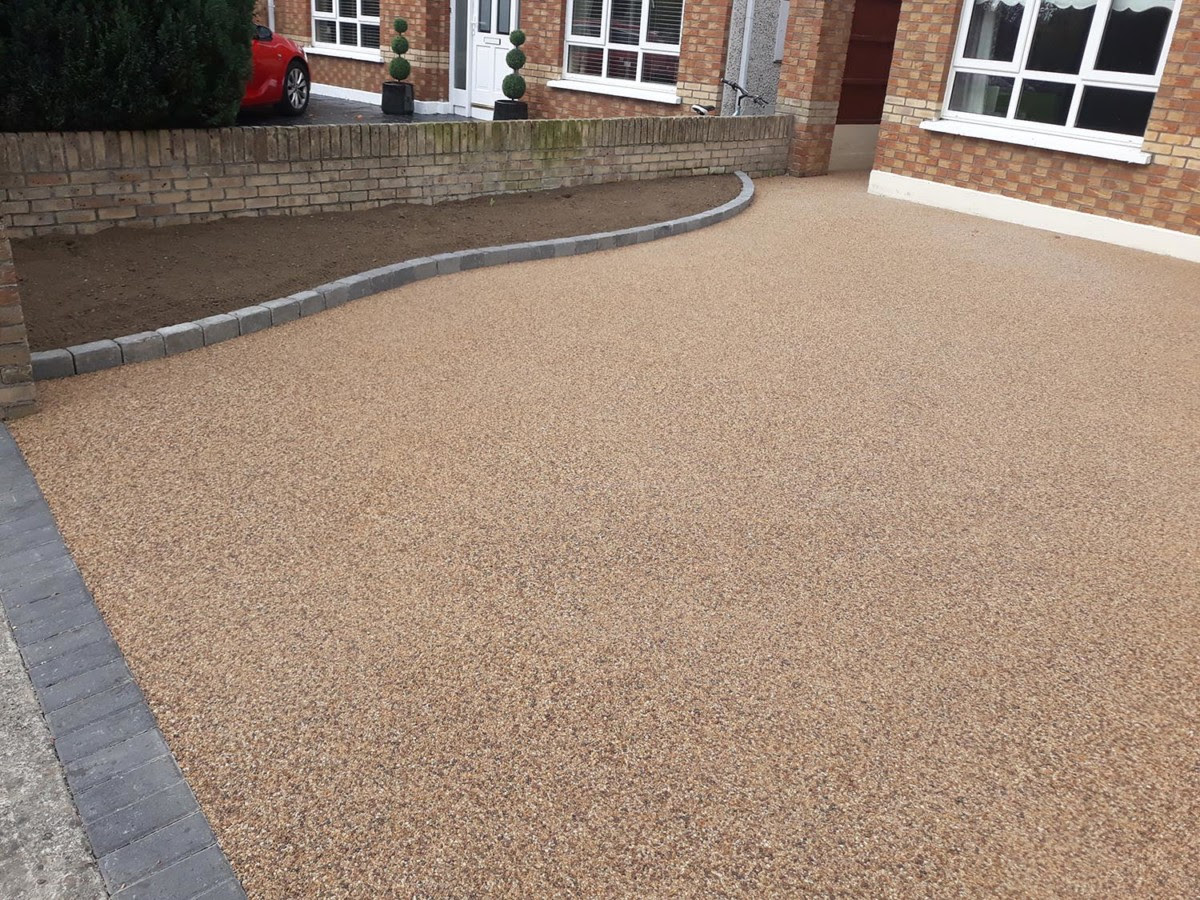 Cheap $600 for abc crush and run stone better than asphalt or concrete. Resin Bound Gravel Driveway In Celbridge Micheal Quinn Landscaping