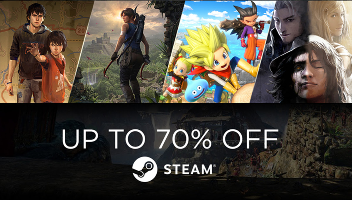 UP TO 70% OFF STEAM