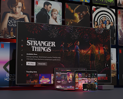 Netflix streaming service website