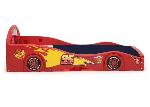 The disney pixar cars wood toddler bed also features a durable wood construction to ensure both safe sleeping and comfortability. Boys Disney Pixar Cars Lightning Mcqueen Plastic Toddler Race Car Bed Kid Child Furniture Home Garden