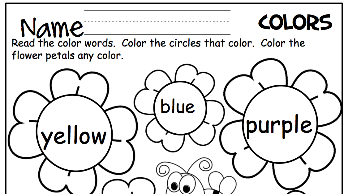 Download Coloring Worksheet For Nursery Pdf | Coloring Worksheets