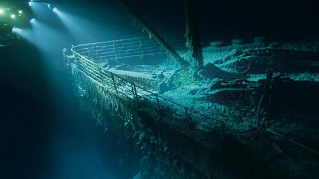 Sale a la luz un vídeo inédito del Titanic grabado en 1986 desde las profundidades