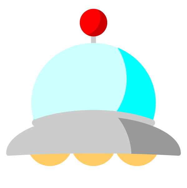 新しい かわいい ポップ かわいい Ufo イラスト ベジュウェレン