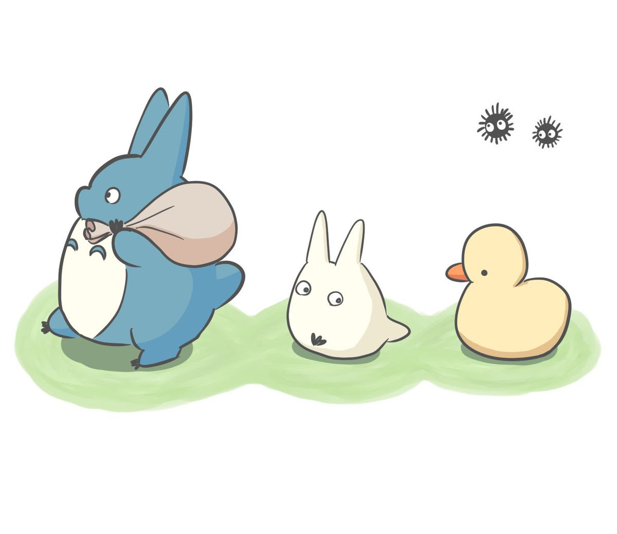トトロ イラスト 素材 イラストが最高です