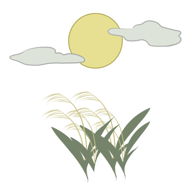 美しい花の画像 ユニークススキ イラスト フリー