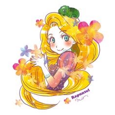 ぜいたくラプンツェル イラスト 簡単 書き方 ただのディズニー画像