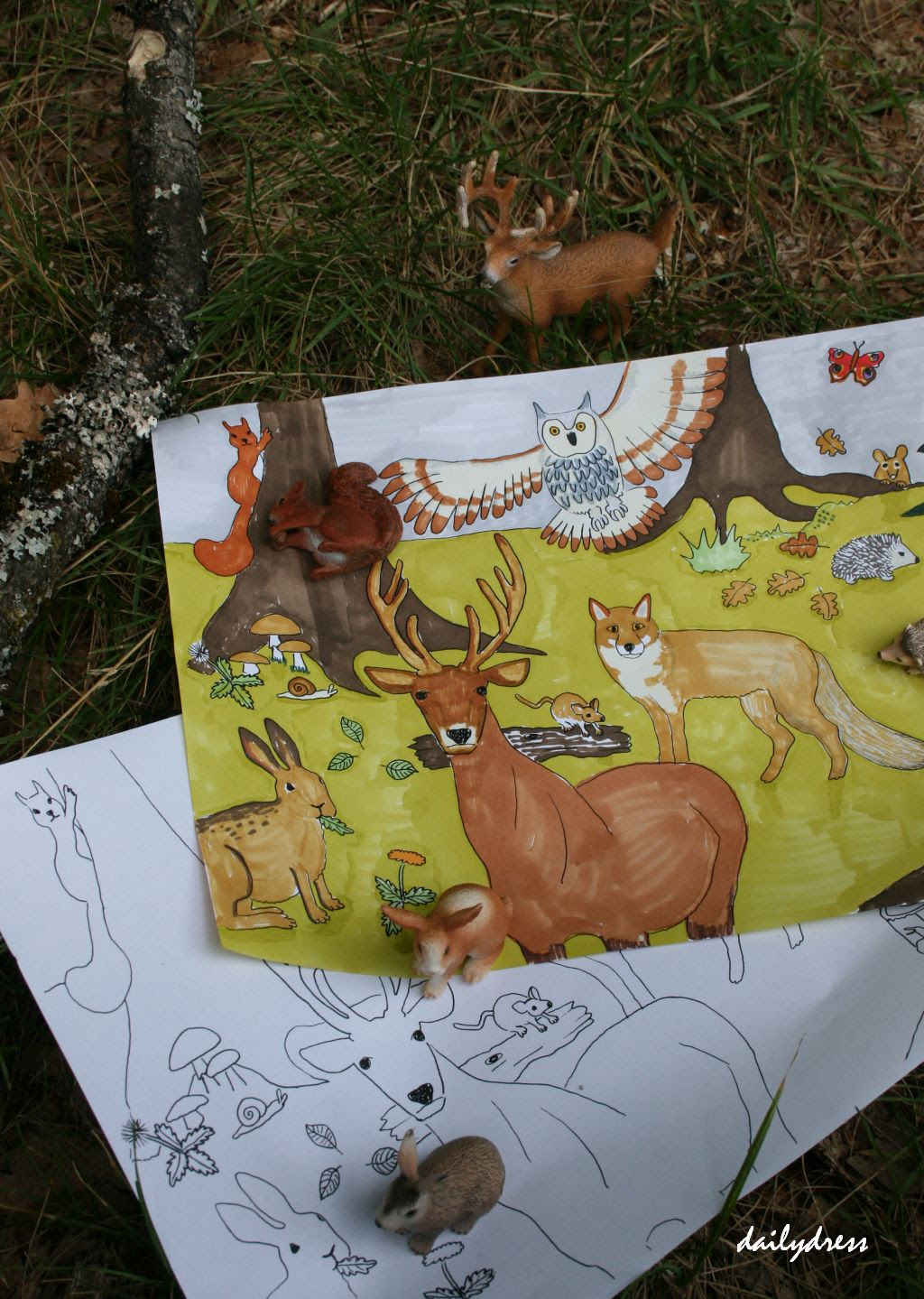 Hereis so many great picture list that may become your inspiration and informational purpose of ausmalbilder thema wald design ideas for your own. Da Steht Ein Hirsch Auf Der Flur Ausmalbilder Frisch Aus Dem Wald Dailydress