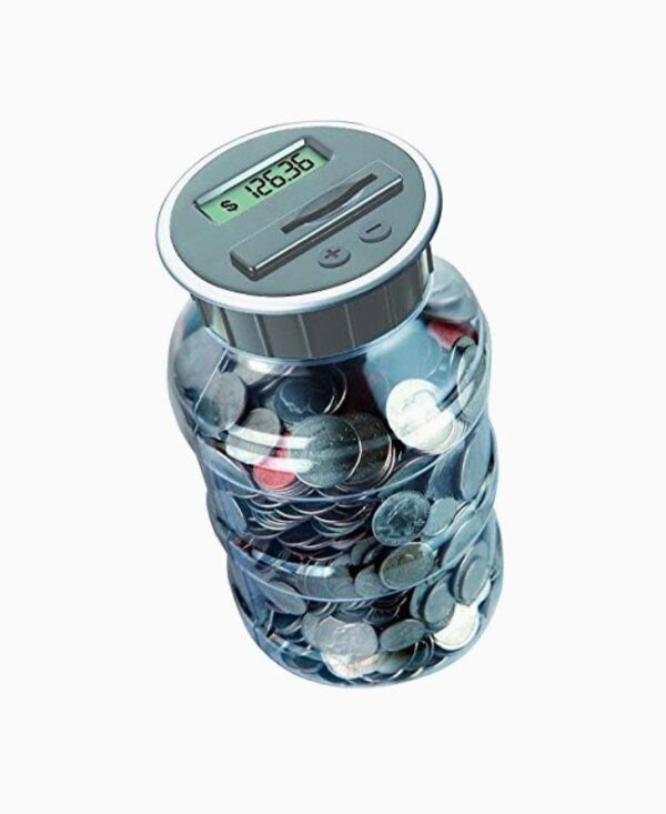 This is not a physical vault as those used in banks, but it serves the purpose well. 50 Cool Piggy And Coin Banks For Kids That Adults Would Love Too