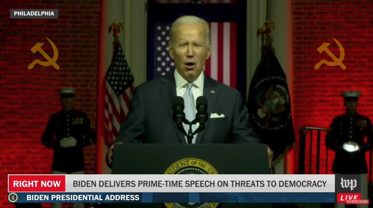 Joe Biden at Podium