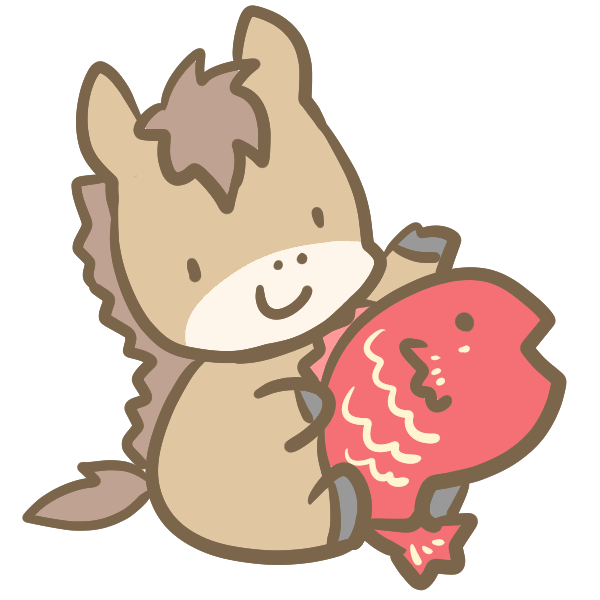 子供向けぬりえ 50 かわいい 可愛い 馬 イラスト