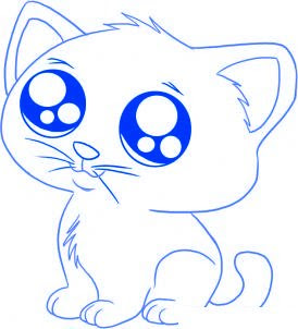 Dessin Simple De Chat Coloring And Drawing
