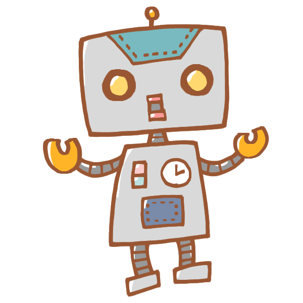 かわいい ロボット アイコン フリー たつく