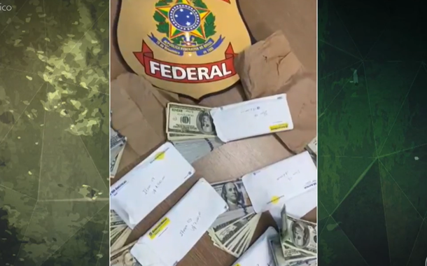 Fantástico, da Globo, mostra imagens do dinheiro apreendido na casa de Mauro Cid, ajudante de Bolsonaro