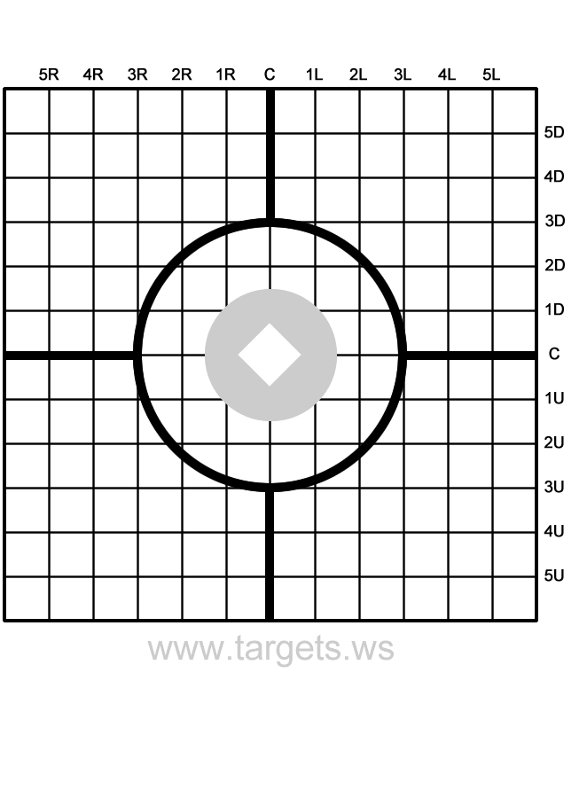 printable targets for sighting in a rifle calendar june